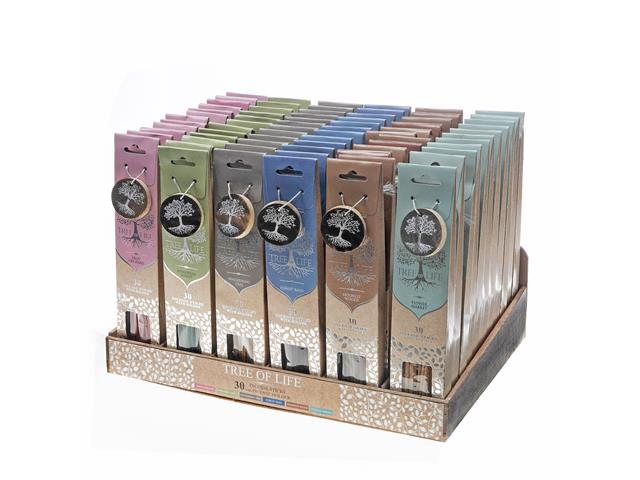Tree Of Life 30 Incense Stick & Holder Set - Each Sold Individually