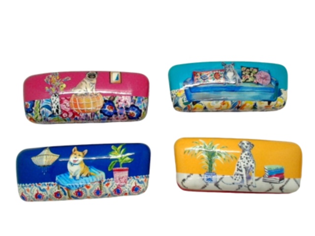 Eyeglass Hard Case Assorted Pets Punch Studio