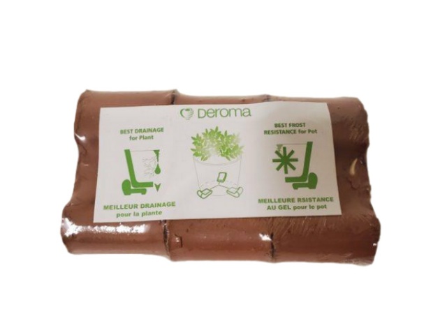 Deroma Terracotta Pot Feet, Pack Of 3