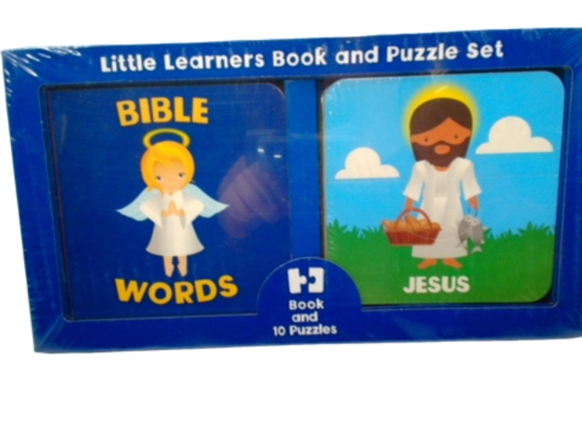Little Learners Book And Puzzle Set Bible Words