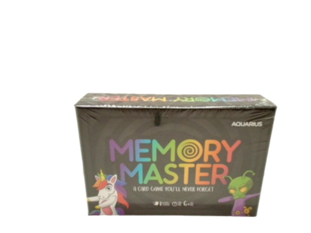 Memory Master Card Game Aquarius