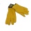 Work Gloves Driver Sheepskin Leather Large Yellow (Or 2/$9.99)