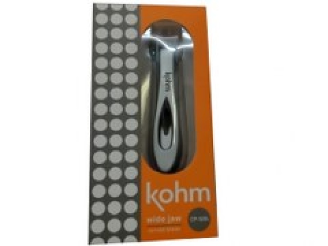 Nail Clipper Wide Jaw Curved Blade Kohm