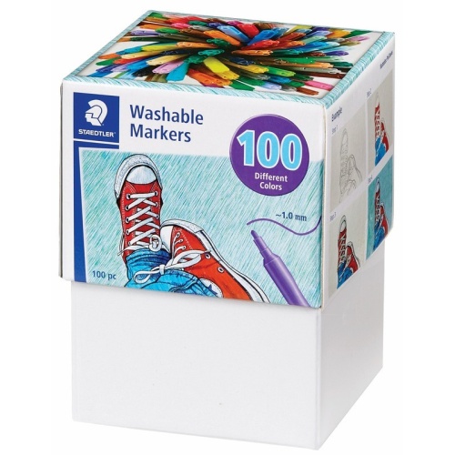Markers 100pk Washable Staedtler
