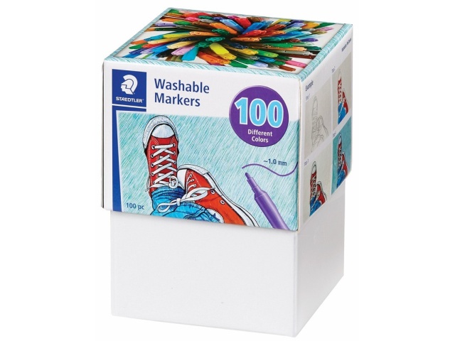 Markers 100pk Washable Staedtler