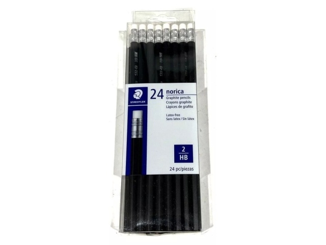 Pencils 24pk Norica Hb2 Graphite Staedtler