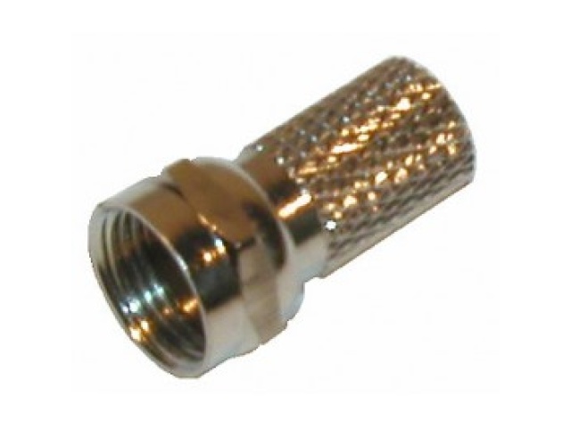 Rg6 twist on connector - Tv/Modem Cable end