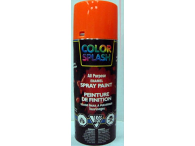 Spray Paint ORANGE COLOR/SPLASH 12OZ