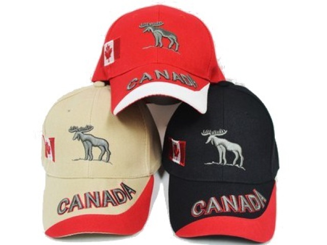 Baseball Hat Canada Cotton Asstd