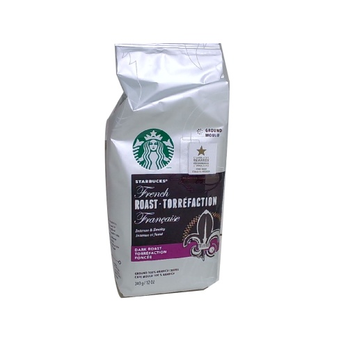 Coffee Grounds 340g. French Dark Roast Starbucks