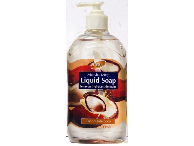LIQUID SOAP PUREST 500ML CLEAR - COCONUT