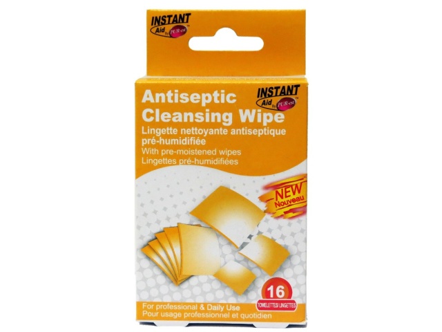CLEANSING WIPES INSTANT AID BY PUREST ANTISEPTIC