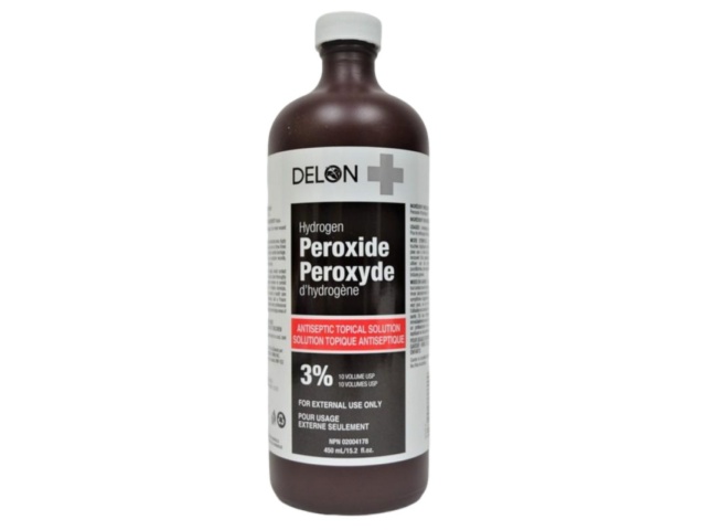 Hydrogen Peroxide 3% 450ml Delon