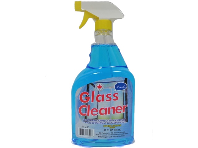 Glass Cleaner 946ml W/spray Bottle Fresho