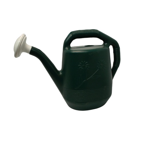 Watering Can 2 Gallon Plastic Green w/Flowers Made in Canada(endcap)2 for $12.99
