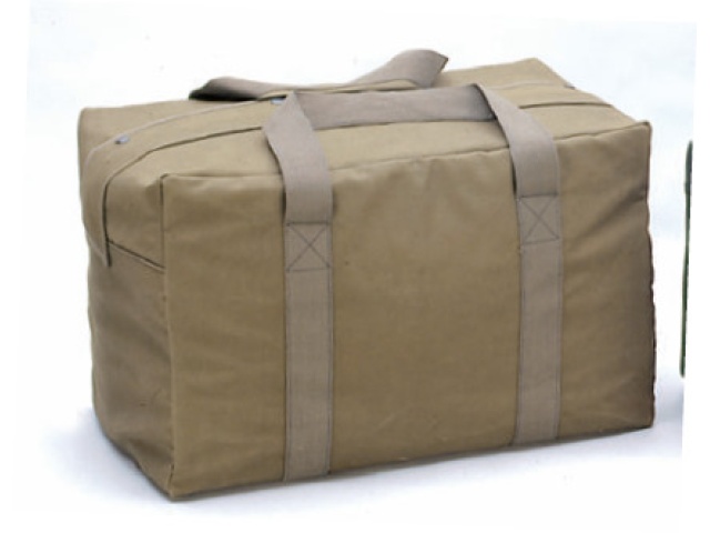 Canvas Parachute Bag Olive 24 x 15\