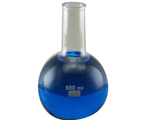 boiling flask 500ml flat bottom