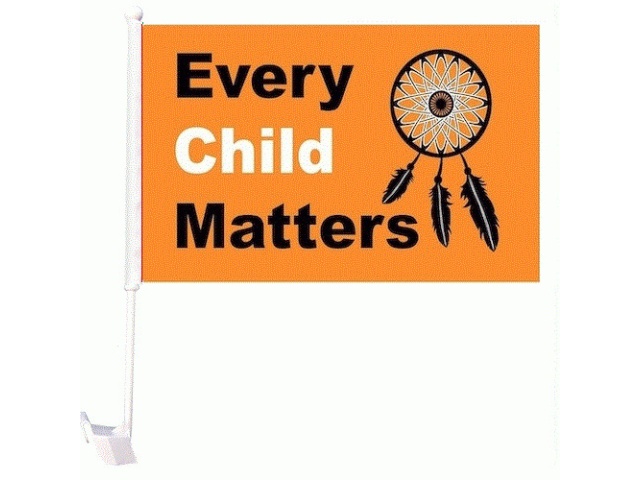 car flag Every child matters