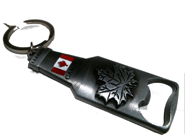 Keychain Canada Beer Shape Opener