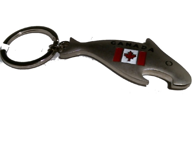 Keychain Canada Whale Shape