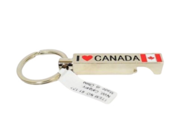 Keychain I Love Canada