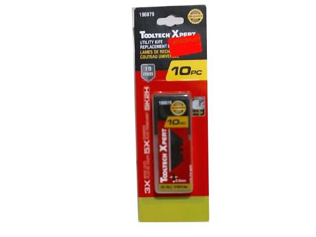 replacement Blades 10 pc utility knife 60x0.6x19mm