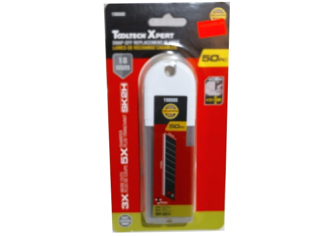 replacement Blades 50 pc snap off for 190081 18x0.5x100mm
