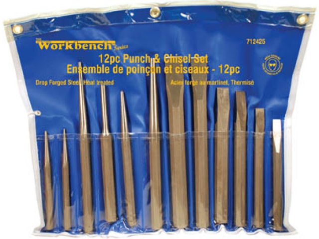 Pro Punch And Chisel Set 12 Pc