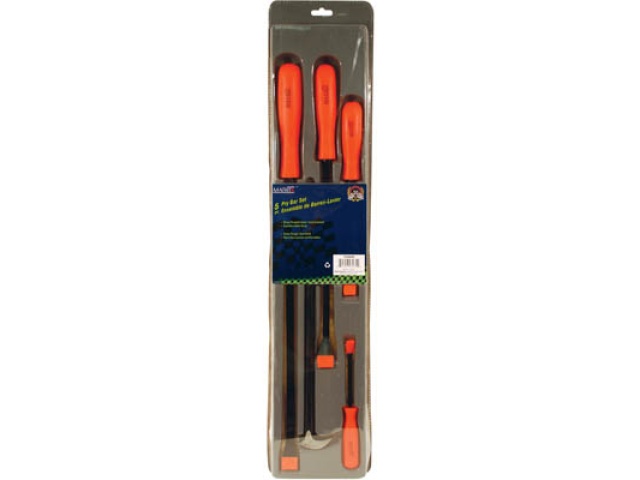 Heavy Duty Pry Bar Set 5 Pc