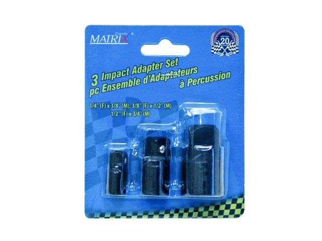 Impact Adaptor Set 3 Pc