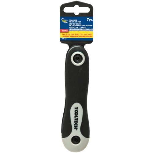 Torx tamper proof Key Set 8 Pc fold Up