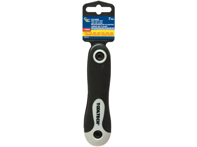 Torx tamper proof Key Set 8 Pc fold Up