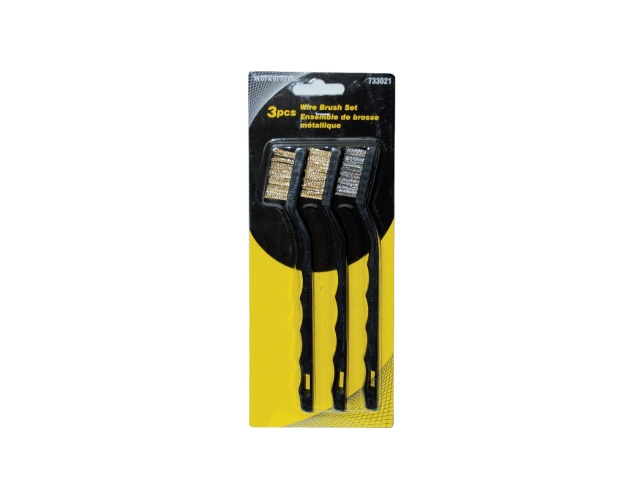 Mini Wire Brush Set 3 Pc