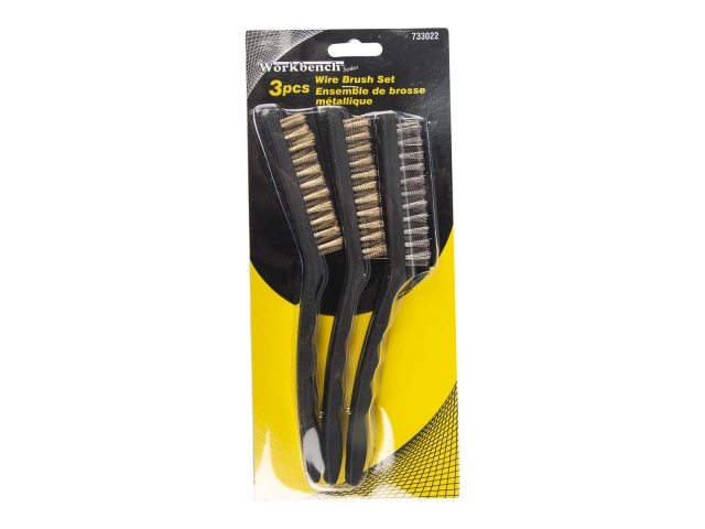 Wire Brush Set 3 Pc