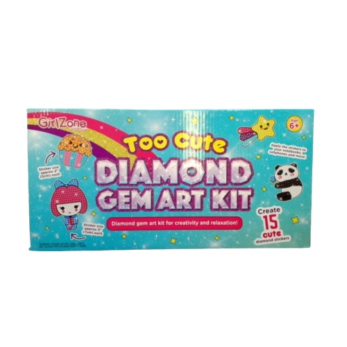 Too Cute Diamond Gem Art Kit Girlzone