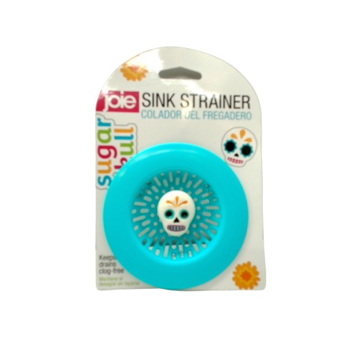 Sink Strainer Sugar Skull Blue Joie