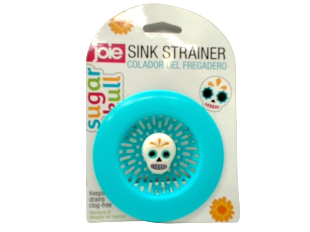 Sink Strainer Sugar Skull Blue Joie