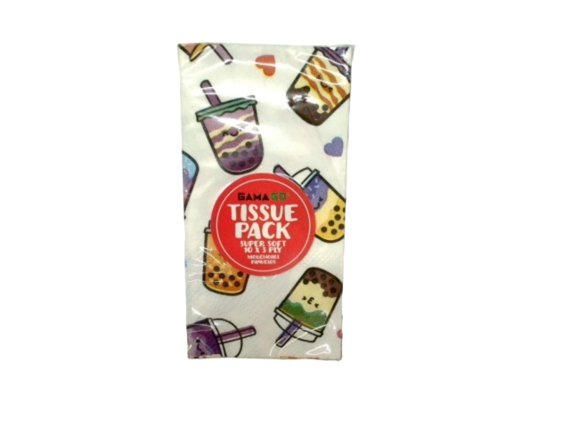 Super Soft Tissue Pack Boba 3 Ply 10 Tissues (or 3/$1.99)