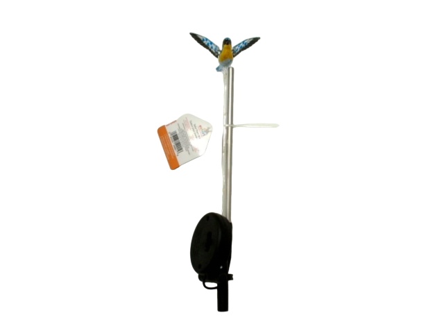Solar Plant Stake w/LED Light Assorted Birds