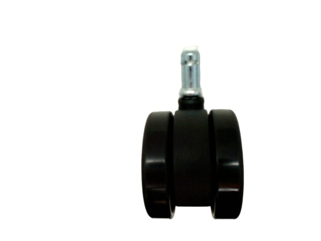 Twin Wheel Stem Caster 60mm 75lbs. Cap. Plastic
