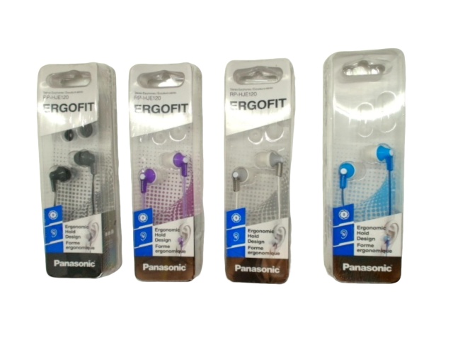 Earbuds Panasonic Ergofit Assorted Colours
