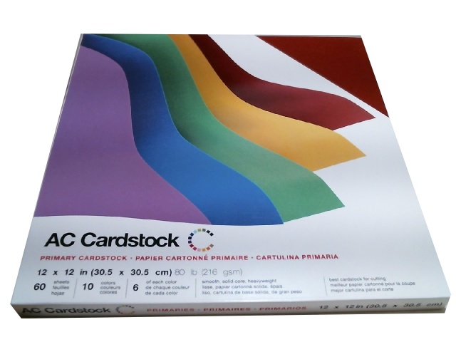 Cardstock Primary Medley 3448
