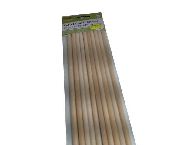 Craftwood: Natural Dowel 1/4X12\