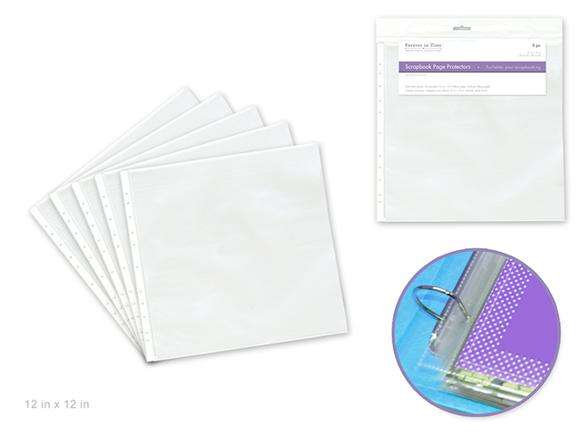 Sheet Protectors: 12x12\
