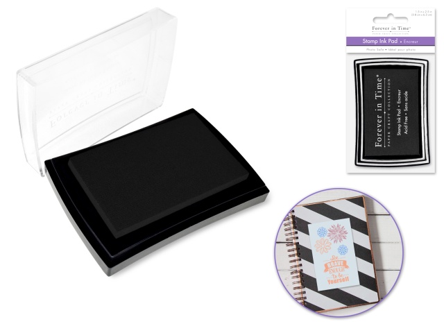 Stamp Ink Pad black 1.5x2.5\