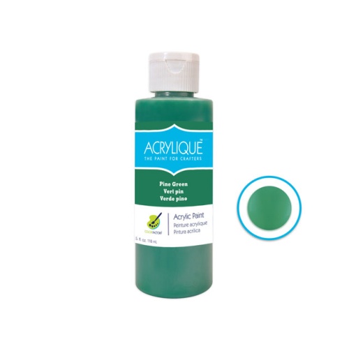 Acrylic Paint 100 PINE GREEN 4oz Acrylique