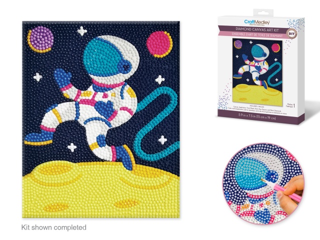Diamond Painting Kit DIY B) Astronaut