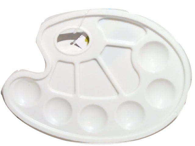 Plastic Paint Palette 9x7\