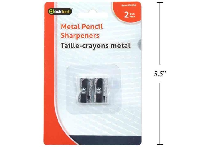 pencil sharpener Metal 2pk