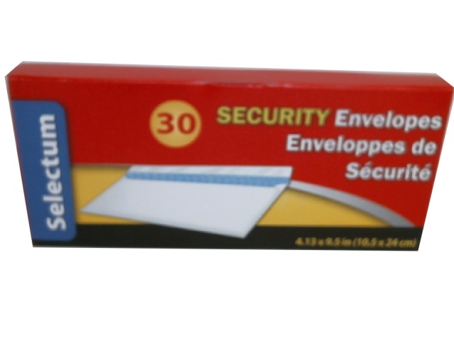 Security Envelope 30pk